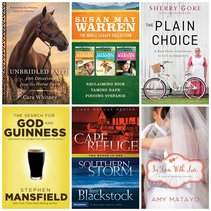 Monday's Christian Kindle eBook Deals Inspired Reads