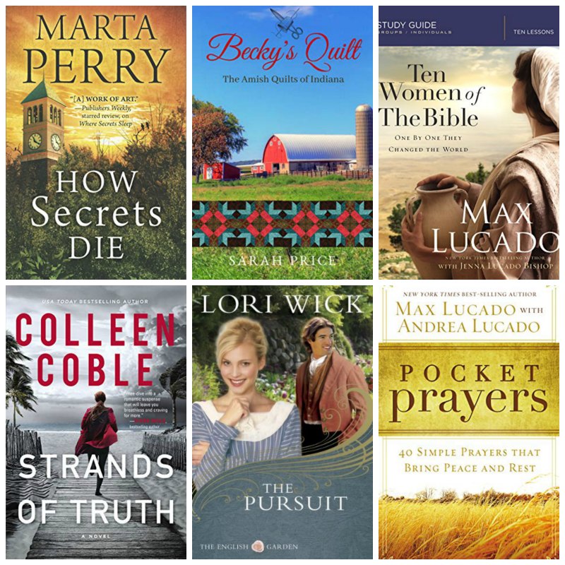 Sunday's Christian Kindle eBook Deals Inspired Reads