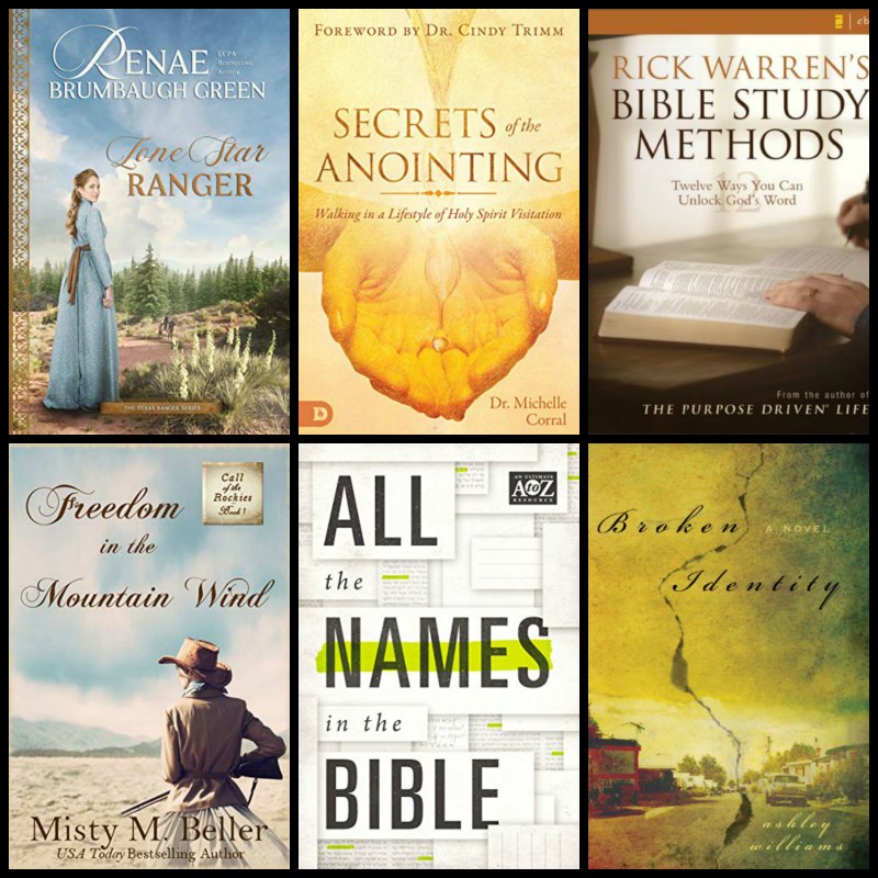 Saturday's Christian Kindle eBook Deals Inspired Reads